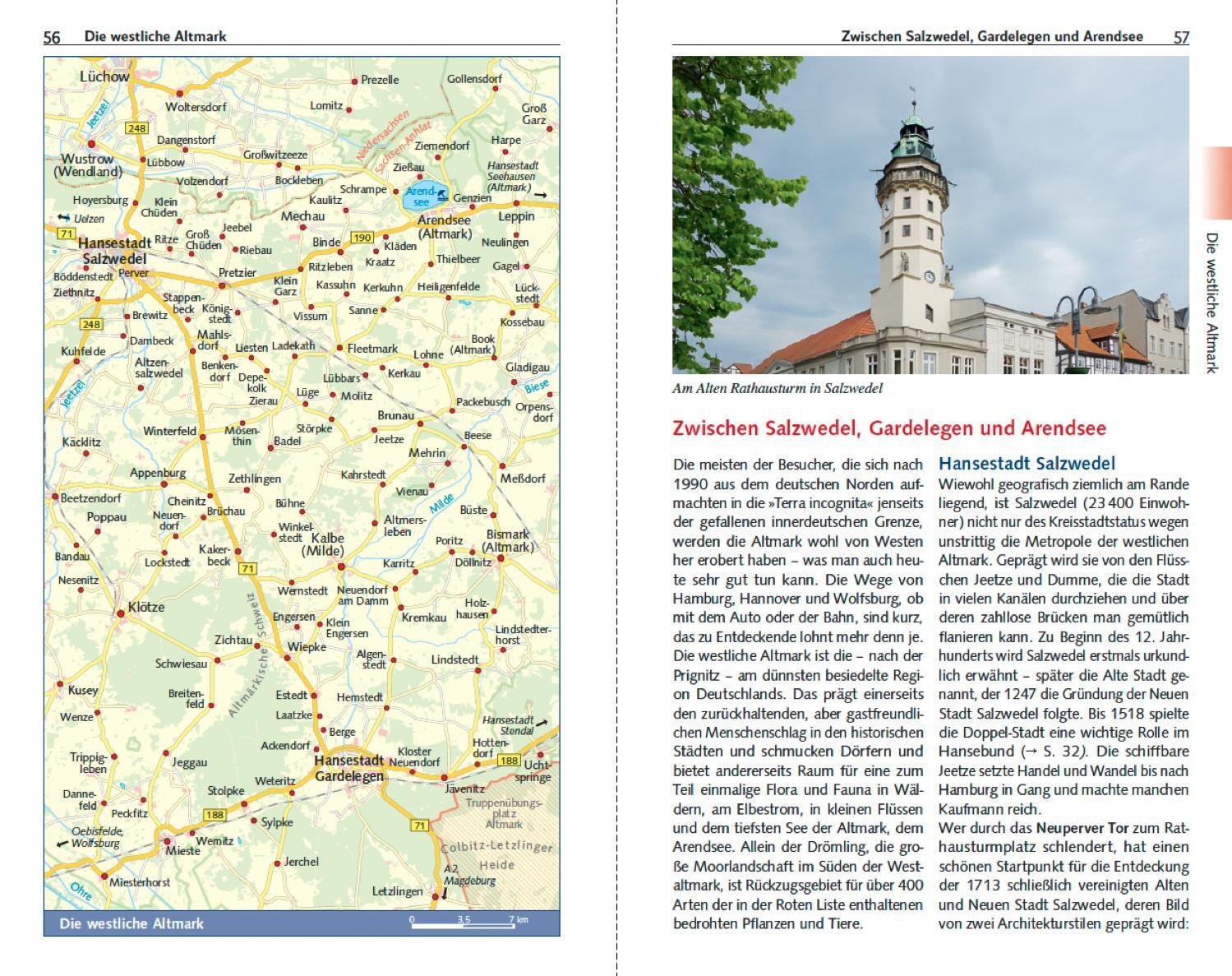 Bild: 9783897945722 | Reiseführer Altmark | Heinzgeorg Oette | Taschenbuch | 180 S. | 2021