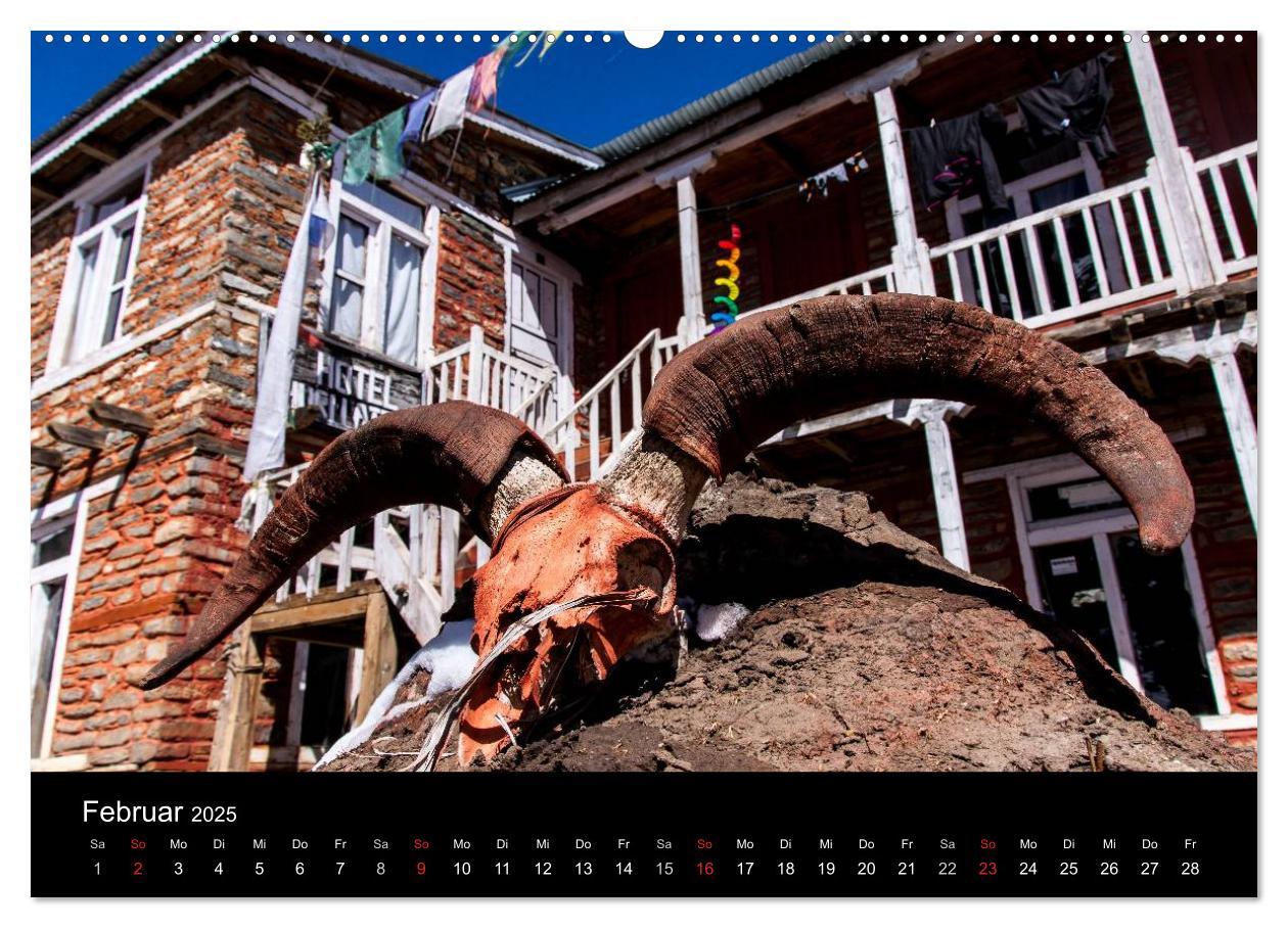 Bild: 9783435567560 | Namaste Nepal (Wandkalender 2025 DIN A2 quer), CALVENDO Monatskalender