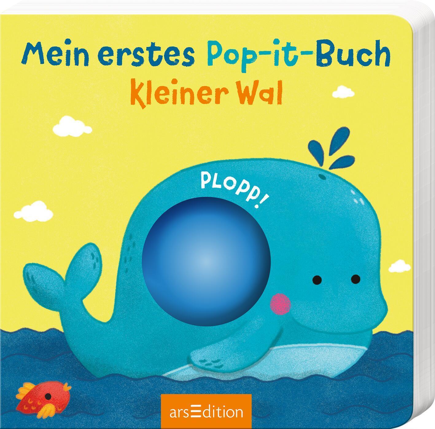 Cover: 9783845851327 | Mein erstes Pop-it-Buch - Kleiner Wal | Plopp! | Buch | 10 S. | 2022