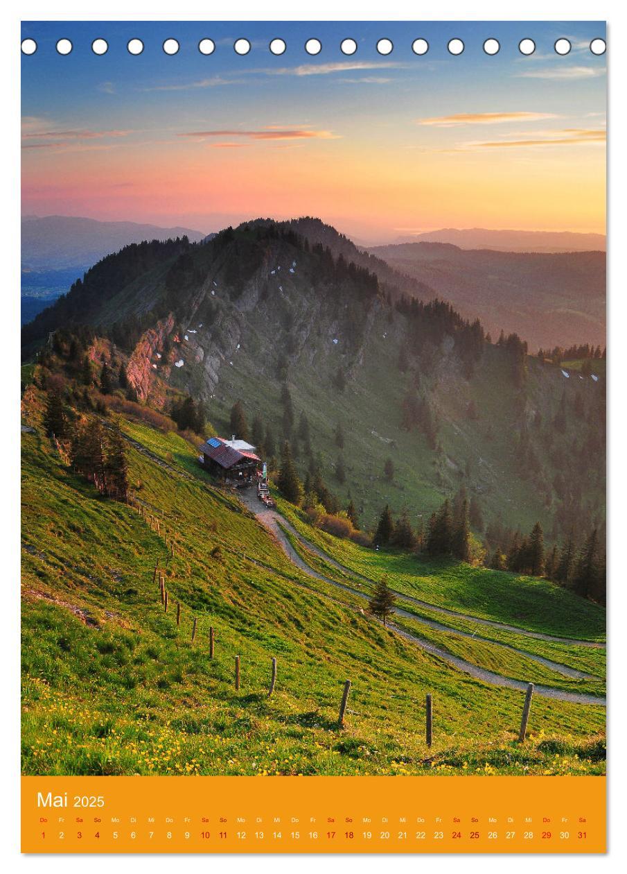 Bild: 9783383820472 | Das Allgäu ¿ eine Landschaft wie im Märchen (Tischkalender 2025 DIN...