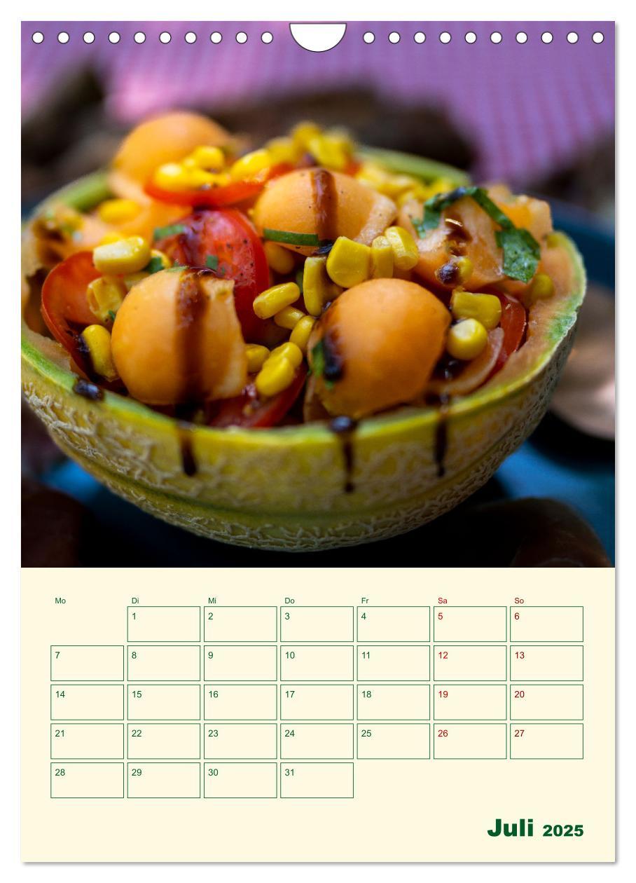 Bild: 9783435853489 | Vegetarische Vier Jahreszeiten (Wandkalender 2025 DIN A4 hoch),...