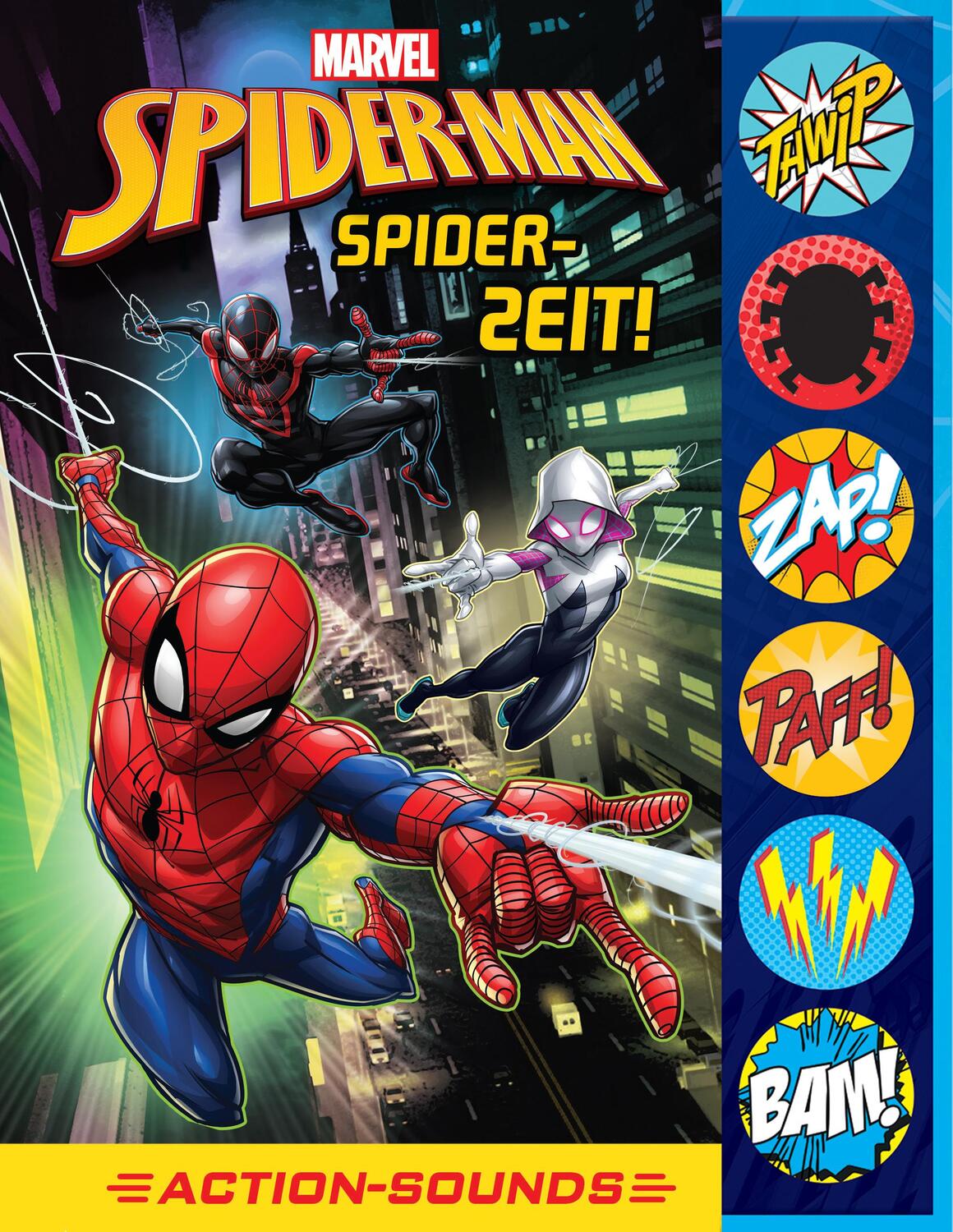 Cover: 9781503764347 | Marvel Spider-Man - Spider-Zeit! - Action-Soundbuch mit 6...
