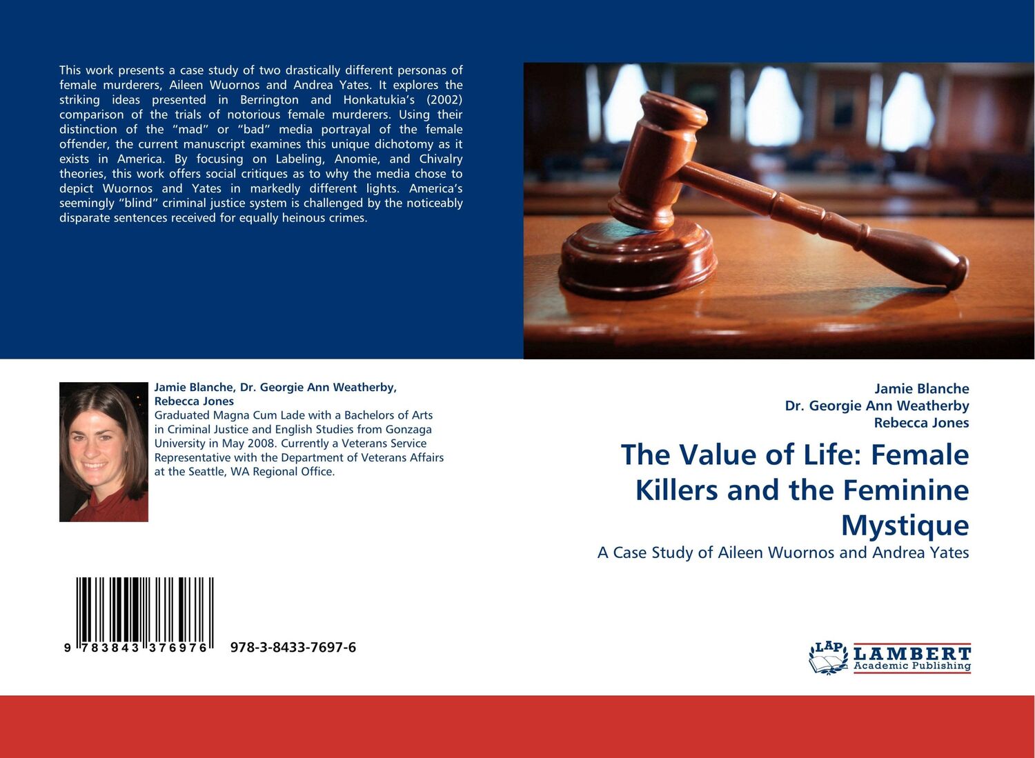 Cover: 9783843376976 | The Value of Life: Female Killers and the Feminine Mystique | Buch