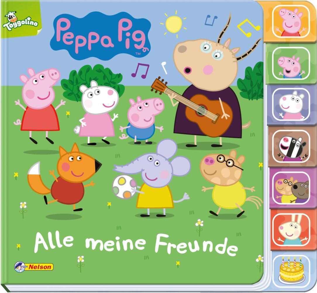 Cover: 9783845118987 | Peppa Pig: Alle meine Freunde | Pappbuch ab 2 Jahre mit Register