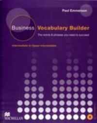 Cover: 9780230716841 | Business Vocabulary Builder Intermediate Students Book &amp; CD Pack