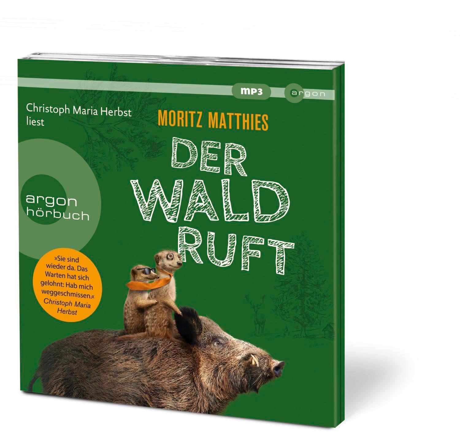 Bild: 9783839818077 | Der Wald ruft | Moritz Matthies | MP3 | Erdmännchen-Krimi | 444 Min.