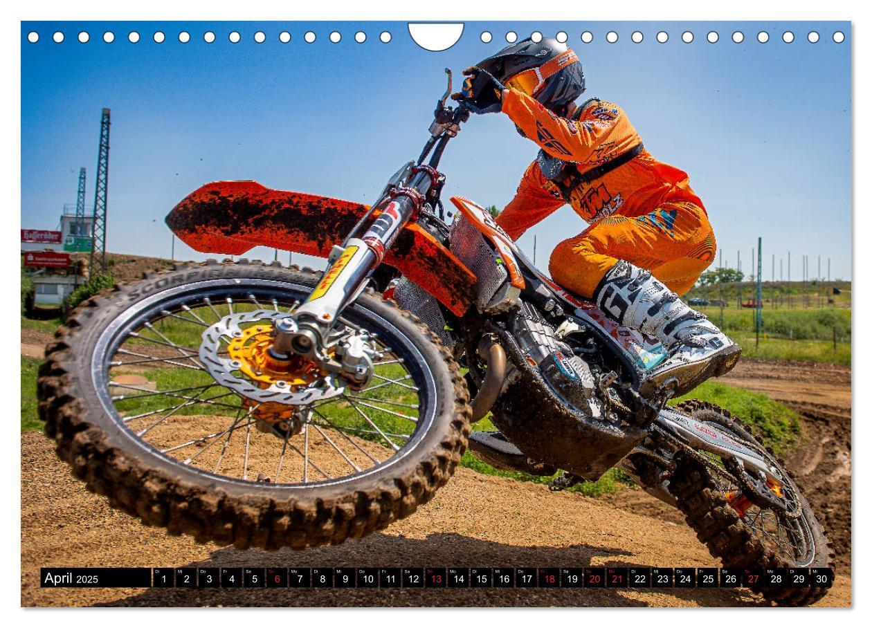 Bild: 9783435176410 | Blickpunkte Motocross (Wandkalender 2025 DIN A4 quer), CALVENDO...