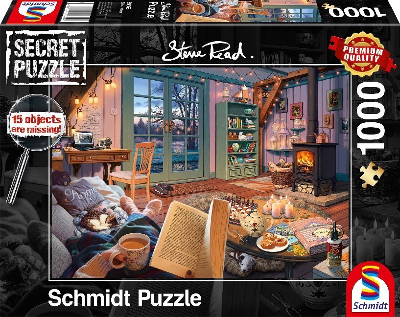 Cover: 4001504596552 | Im Ferienhaus (Puzzle) | Steve Read | Spiel | In Spielebox | 2020