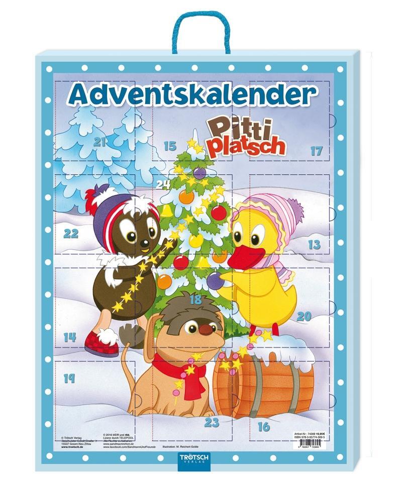 Cover: 9783957743695 | Trötsch Unser Sandmännchen Minibücher Adventskalender Pittiplatsch