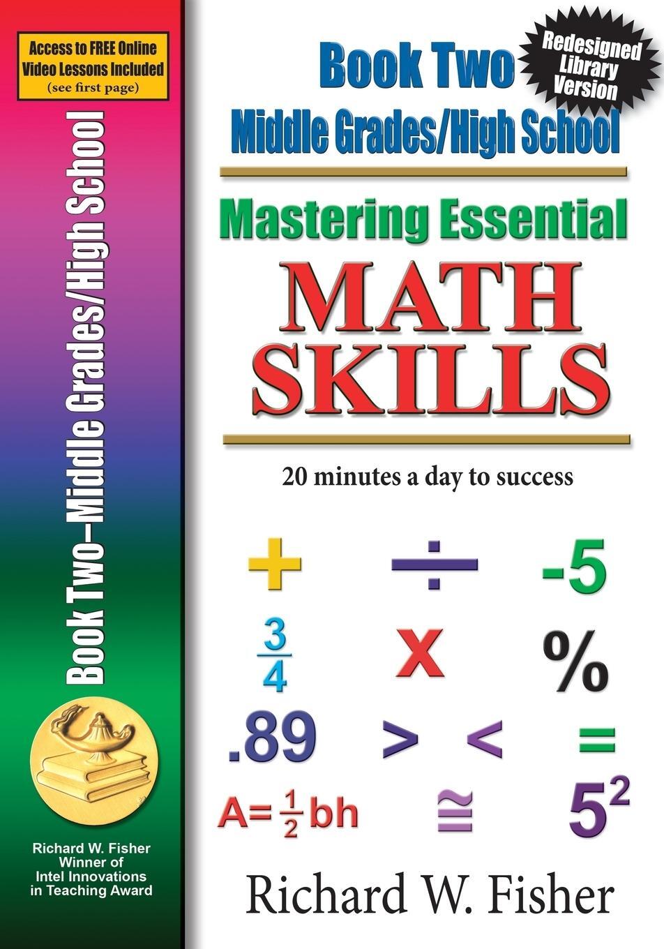 Cover: 9780982190135 | Mastering Essential Math Skills, Book 2, Middle Grades/High School