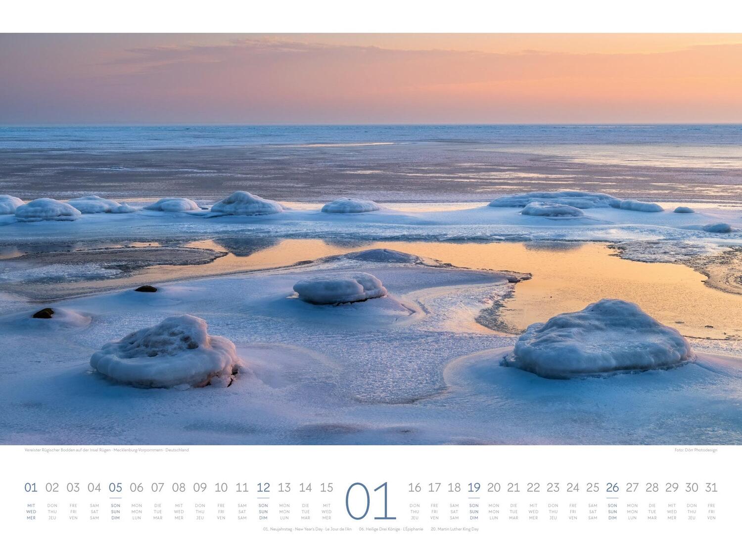 Bild: 9783838425771 | Tage am Meer Kalender 2025 | Ackermann Kunstverlag | Kalender | 14 S.