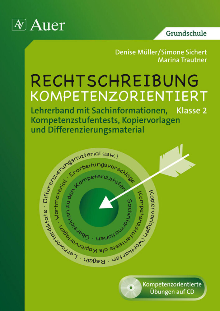 Cover: 9783403074106 | Rechtschreibung kompetenzorientiert - Klasse 2 LB, m. 1 CD-ROM | 2014