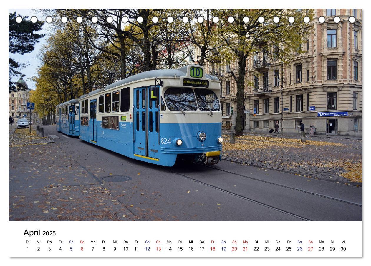 Bild: 9783435462728 | Straßenbahnen in Europa (Tischkalender 2025 DIN A5 quer), CALVENDO...