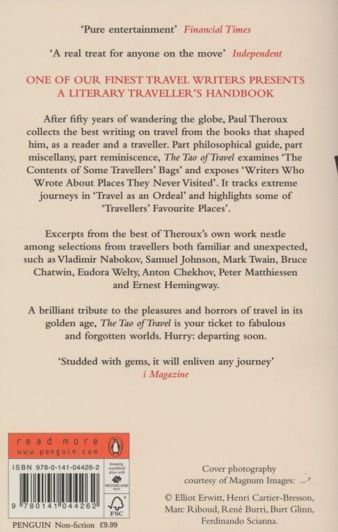 Rückseite: 9780141044262 | The Tao of Travel | Paul Theroux | Taschenbuch | Englisch | 2012