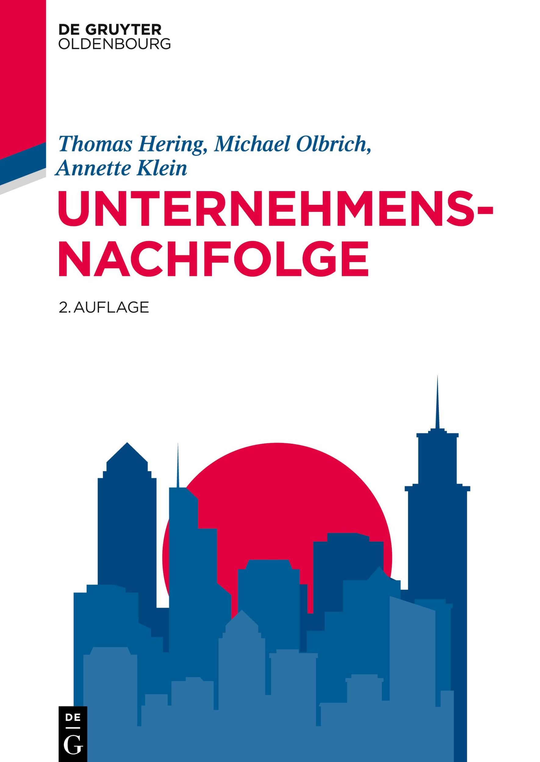 Cover: 9783110536683 | Unternehmensnachfolge | Thomas Hering (u. a.) | Buch | XIV | Deutsch