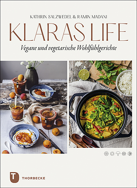 Cover: 9783799514743 | Klaraslife- Vegane und vegetarische Wohlfühlgerichte | Buch | 232 S.