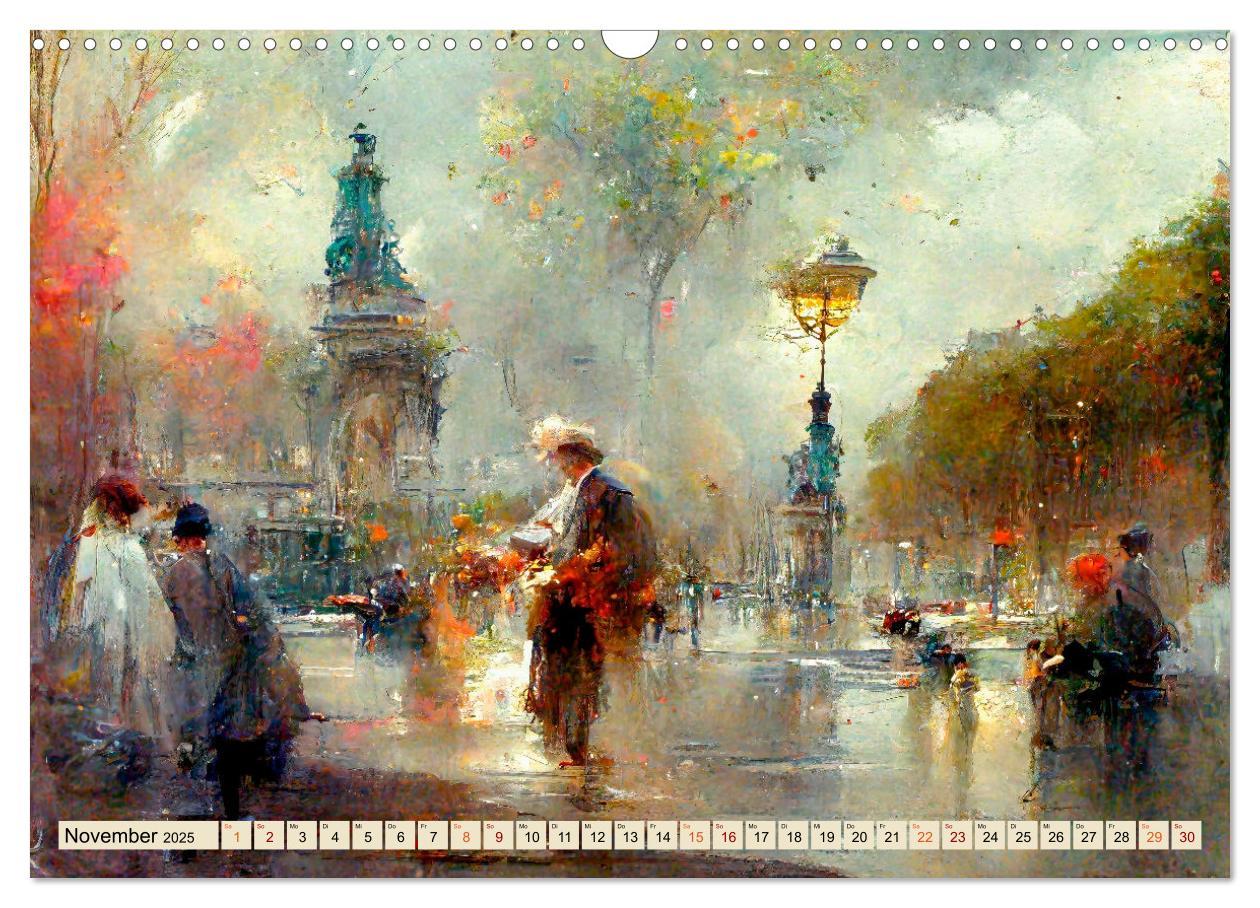 Bild: 9783383915857 | Paris - impressionistische Eindrücke (Wandkalender 2025 DIN A3...