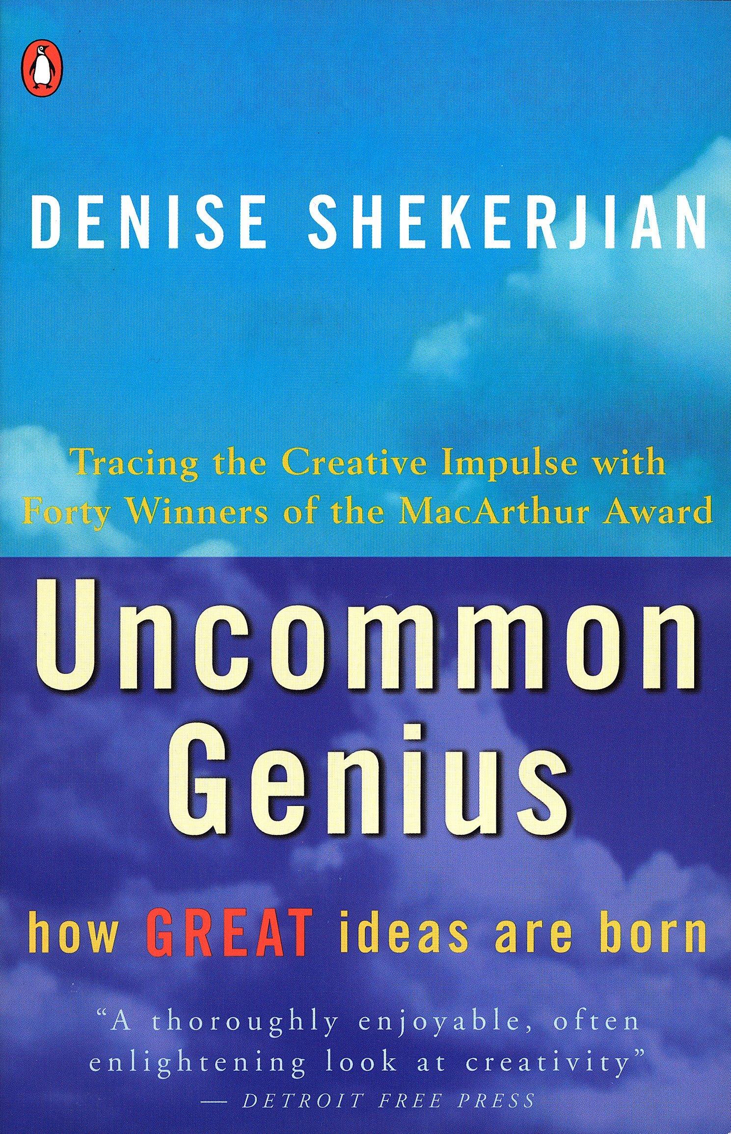 Cover: 9780140109863 | Uncommon Genius | How Great Ideas Are Born | Denise Shekerjian | Buch