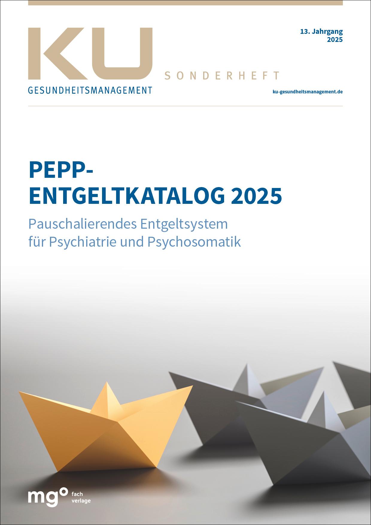 Cover: 9783964747945 | PEPP Entgeltkatalog 2025 | Priv. -Doz. Claus Wolff-Menzle (u. a.)