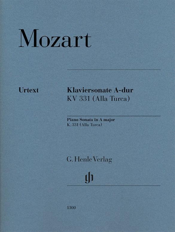 Cover: 9790201813004 | Klaviersonate A-dur KV 331 | (Alla Turca) | Wolfgang Amadeus Mozart