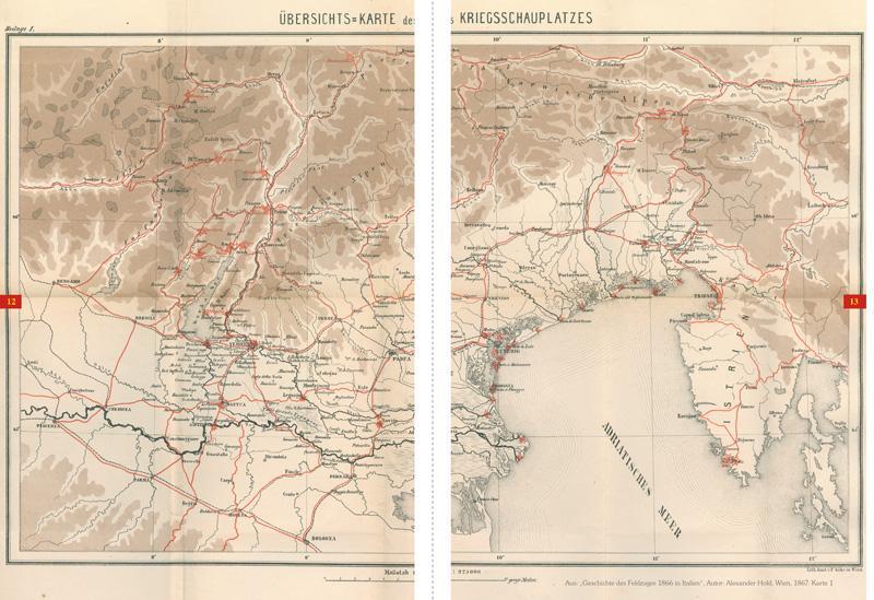 Bild: 9783959660013 | LANDKARTEN UND SCHLACHTPLÄNE zum Deutsch-Deutschen Krieg 1866 | Buch