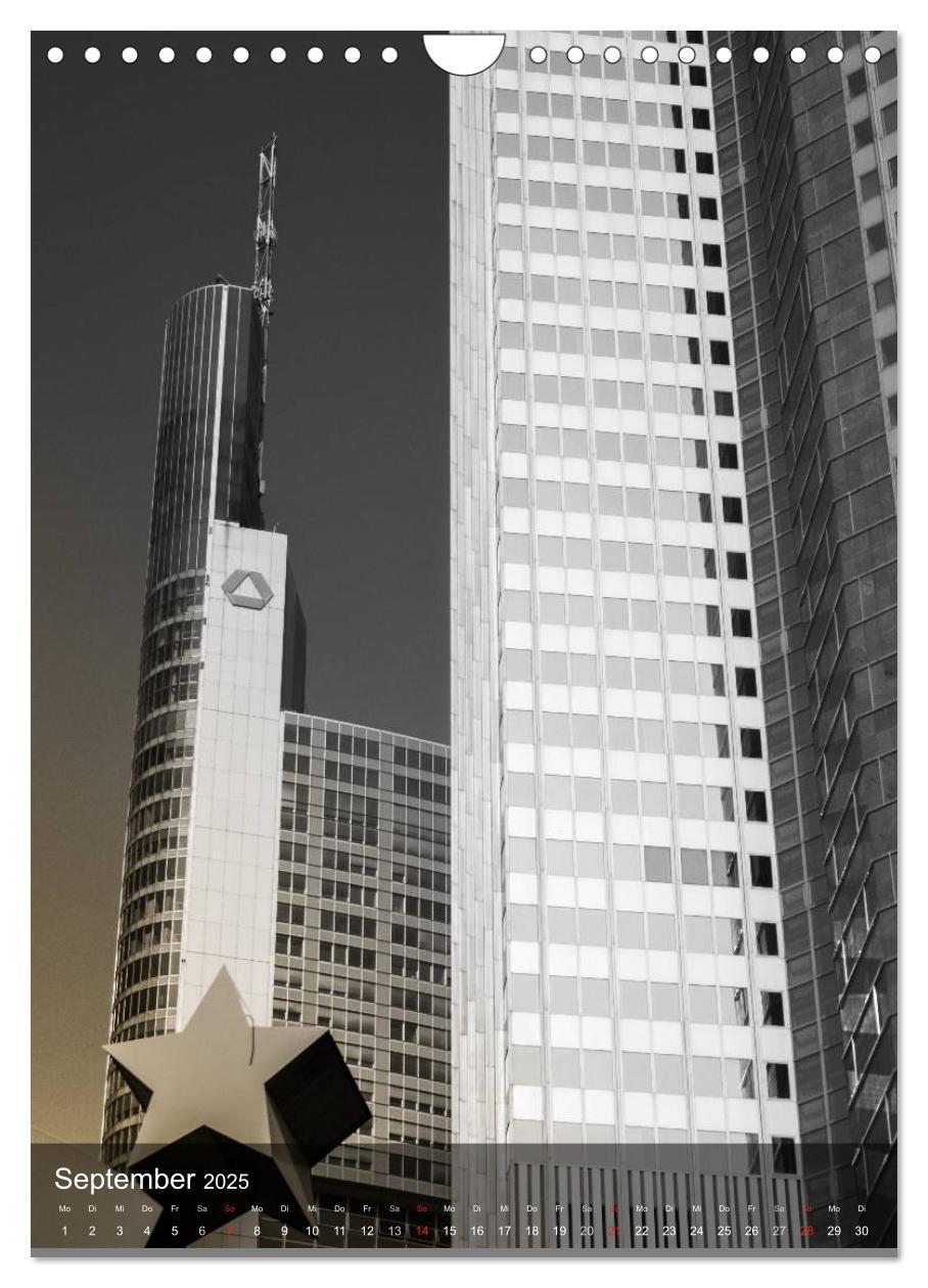 Bild: 9783457043912 | Frankfurt monochrom (Wandkalender 2025 DIN A4 hoch), CALVENDO...