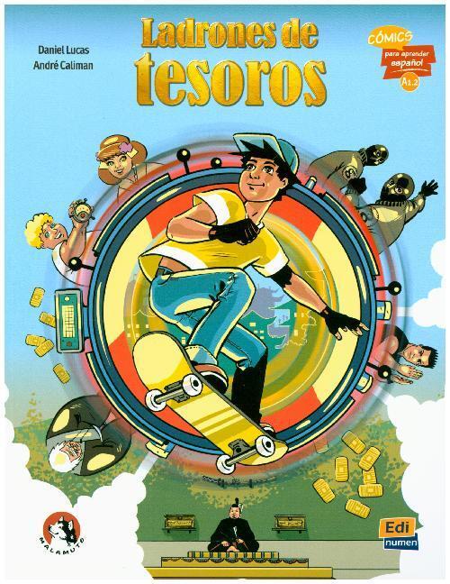 Cover: 9788491790532 | Ladrones de Tesoros | Comic Level A1.2 | Daniel Lucas (u. a.) | Buch