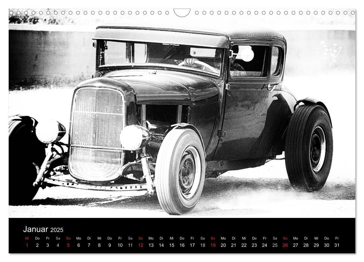 Bild: 9783435750580 | Hot Rods (Wandkalender 2025 DIN A3 quer), CALVENDO Monatskalender