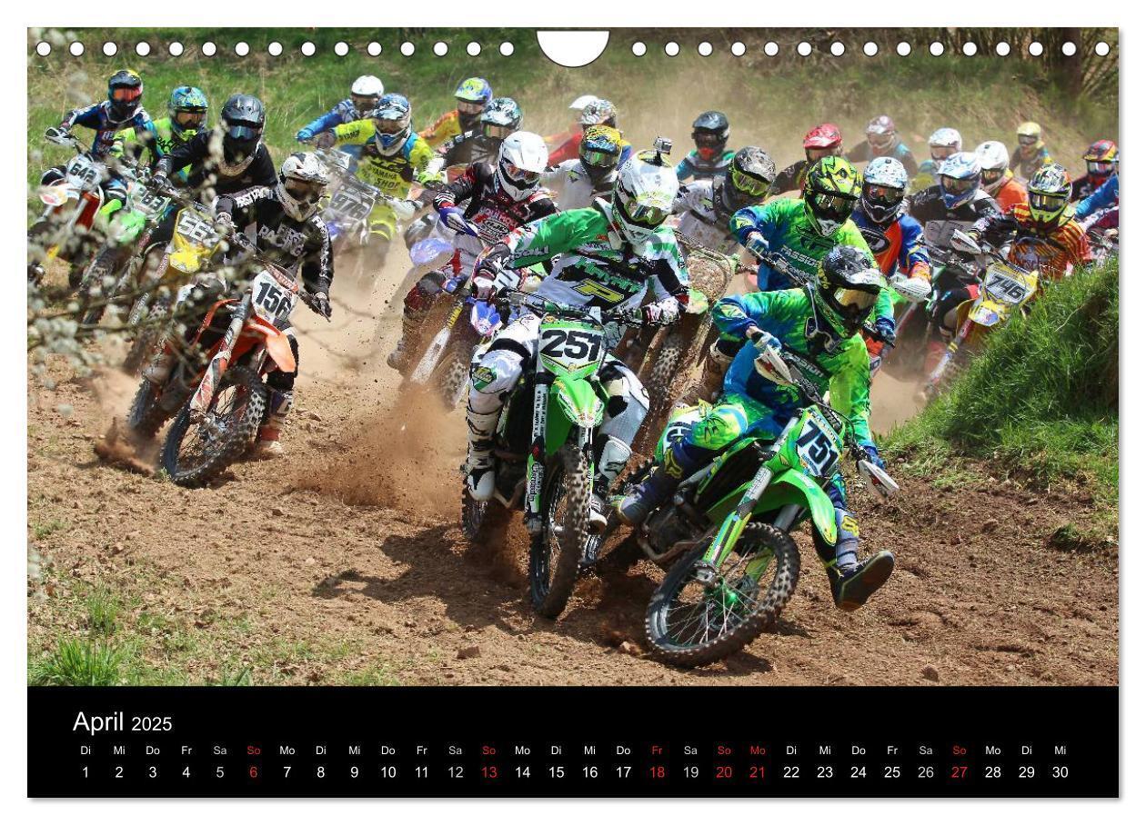 Bild: 9783435517817 | Motocross Kalender - Emotionen auf 2 Rädern (Wandkalender 2025 DIN...