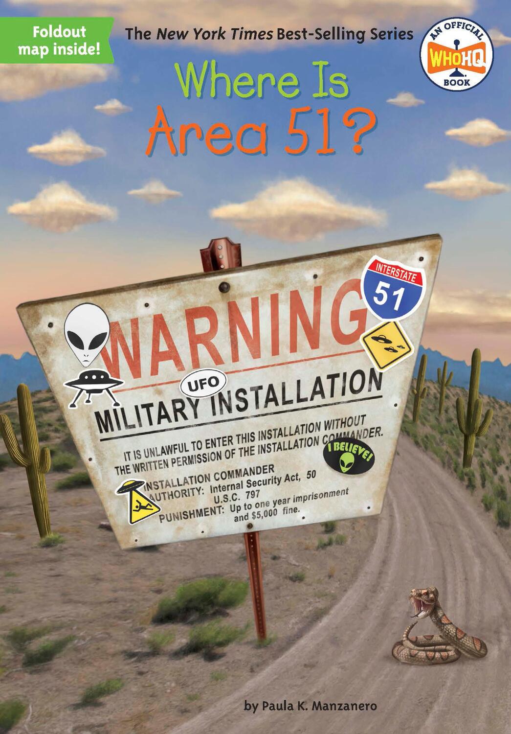 Cover: 9781524786410 | Where Is Area 51? | Paula K Manzanero (u. a.) | Taschenbuch | Englisch