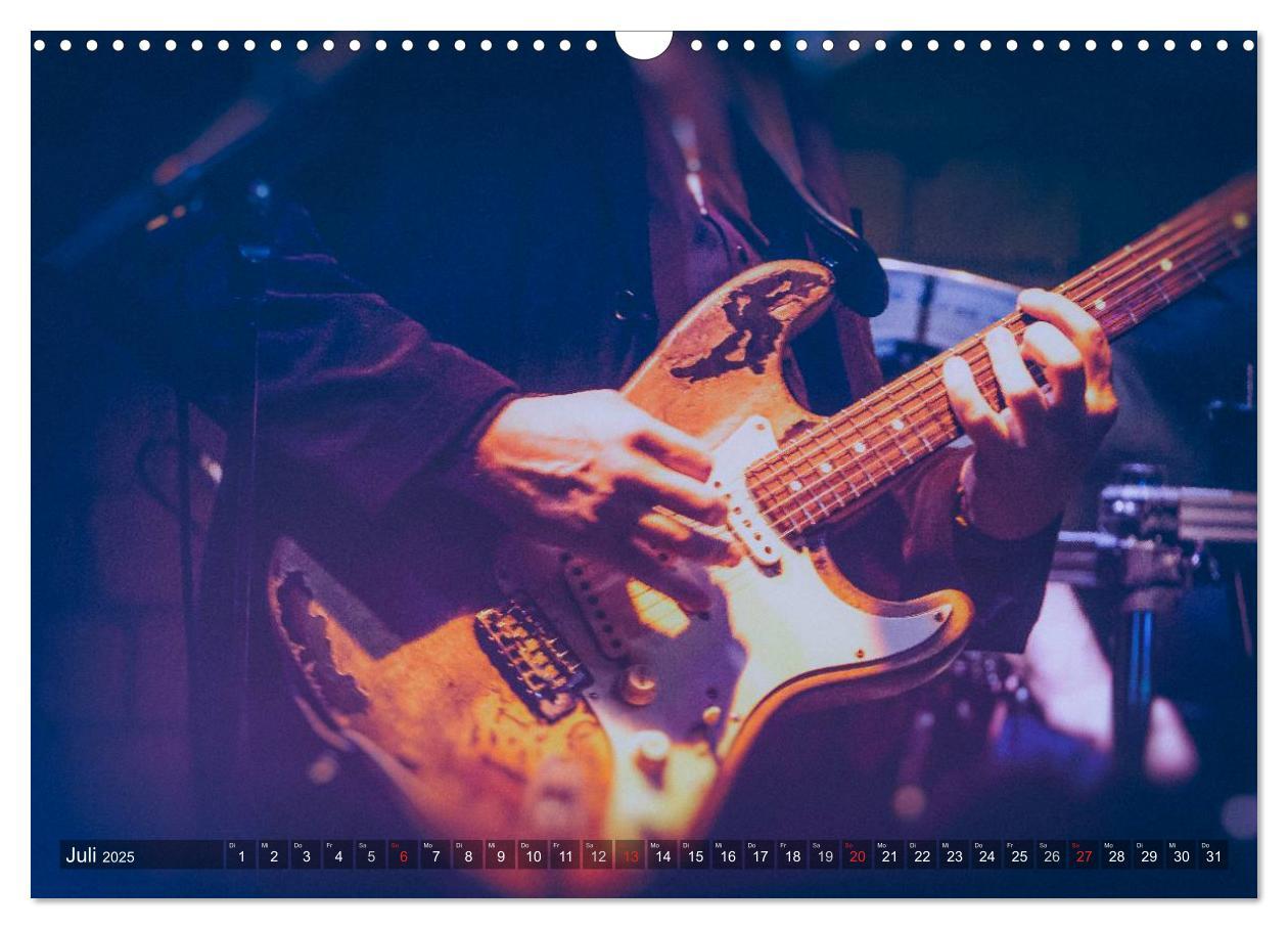 Bild: 9783435574001 | Gitarren - Live (Wandkalender 2025 DIN A3 quer), CALVENDO...