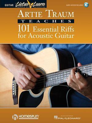 Cover: 9780793588596 | 101 Essential Riffs for Acoustic Guitar Book/Online Audio | Traum
