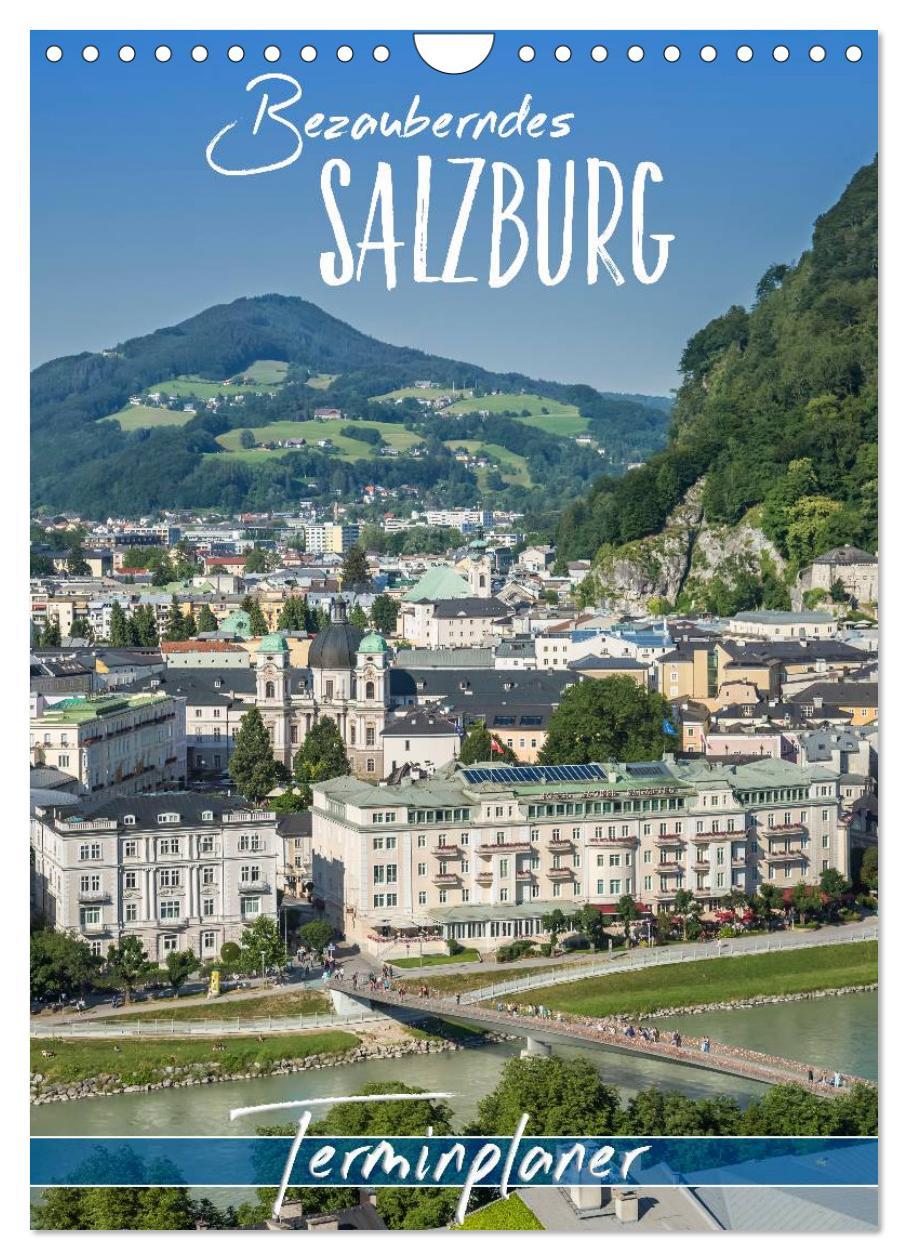 Cover: 9783457027332 | Bezauberndes SALZBURG / Terminplaner (Wandkalender 2025 DIN A4...