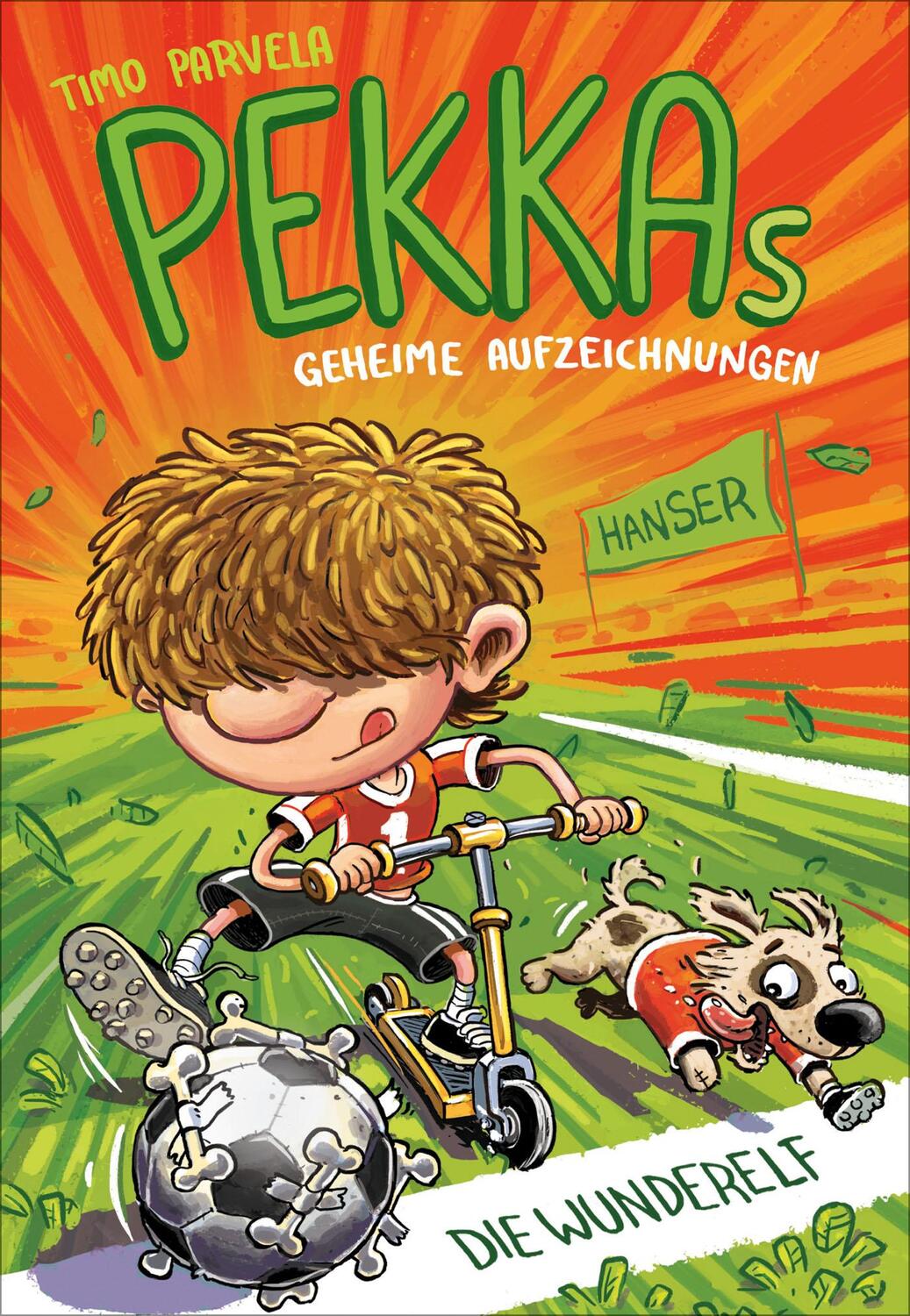 Cover: 9783446250864 | Pekkas geheime Aufzeichnungen - Die Wunderelf | Timo Parvela | Buch