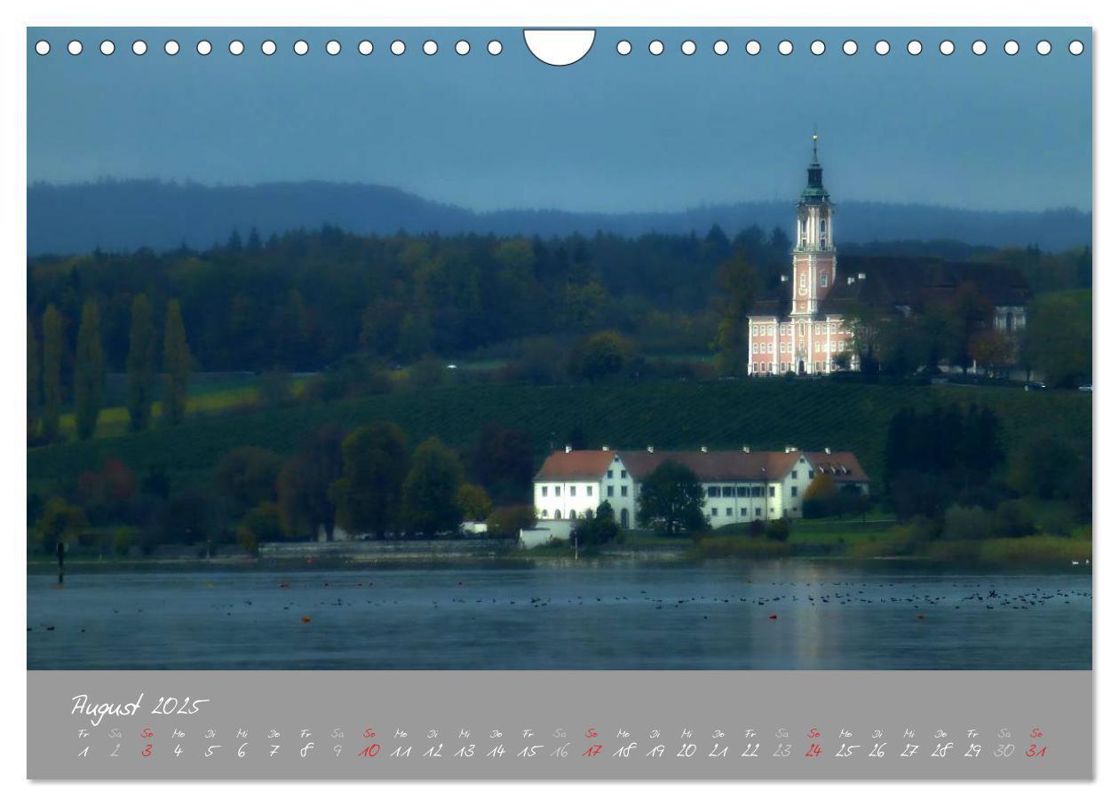 Bild: 9783435470792 | Farbrausch Bodensee (Wandkalender 2025 DIN A4 quer), CALVENDO...