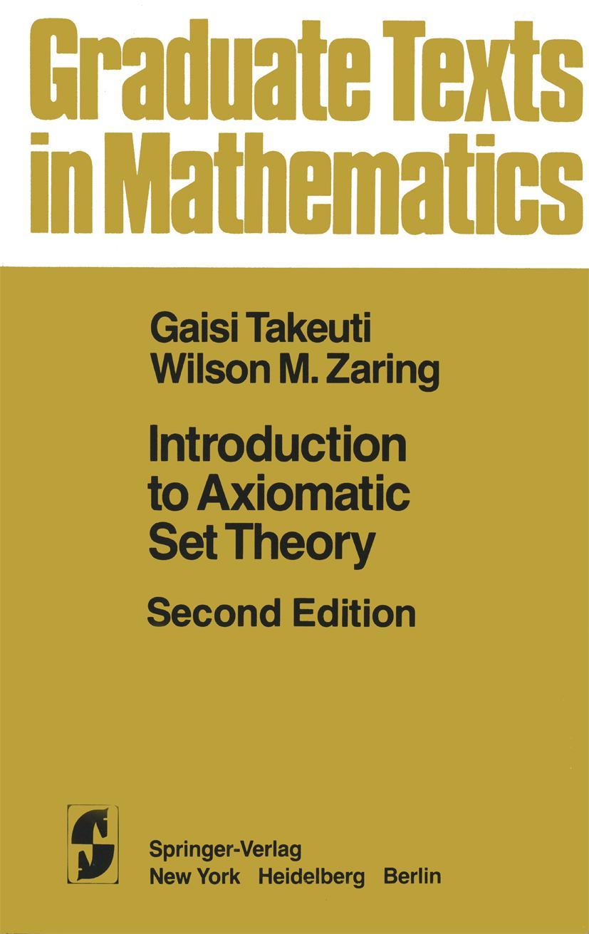 Cover: 9781461381709 | Introduction to Axiomatic Set Theory | W. M. Zaring (u. a.) | Buch | x