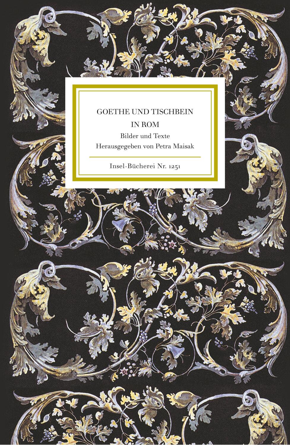 Cover: 9783458192510 | Goethe und Tischbein in Rom | Bilder und Texte | Petra Maisak | Buch