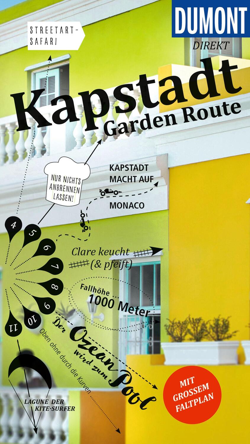 Cover: 9783616000558 | DuMont direkt Reiseführer Kapstadt, Garden Route | Mit großem Faltplan