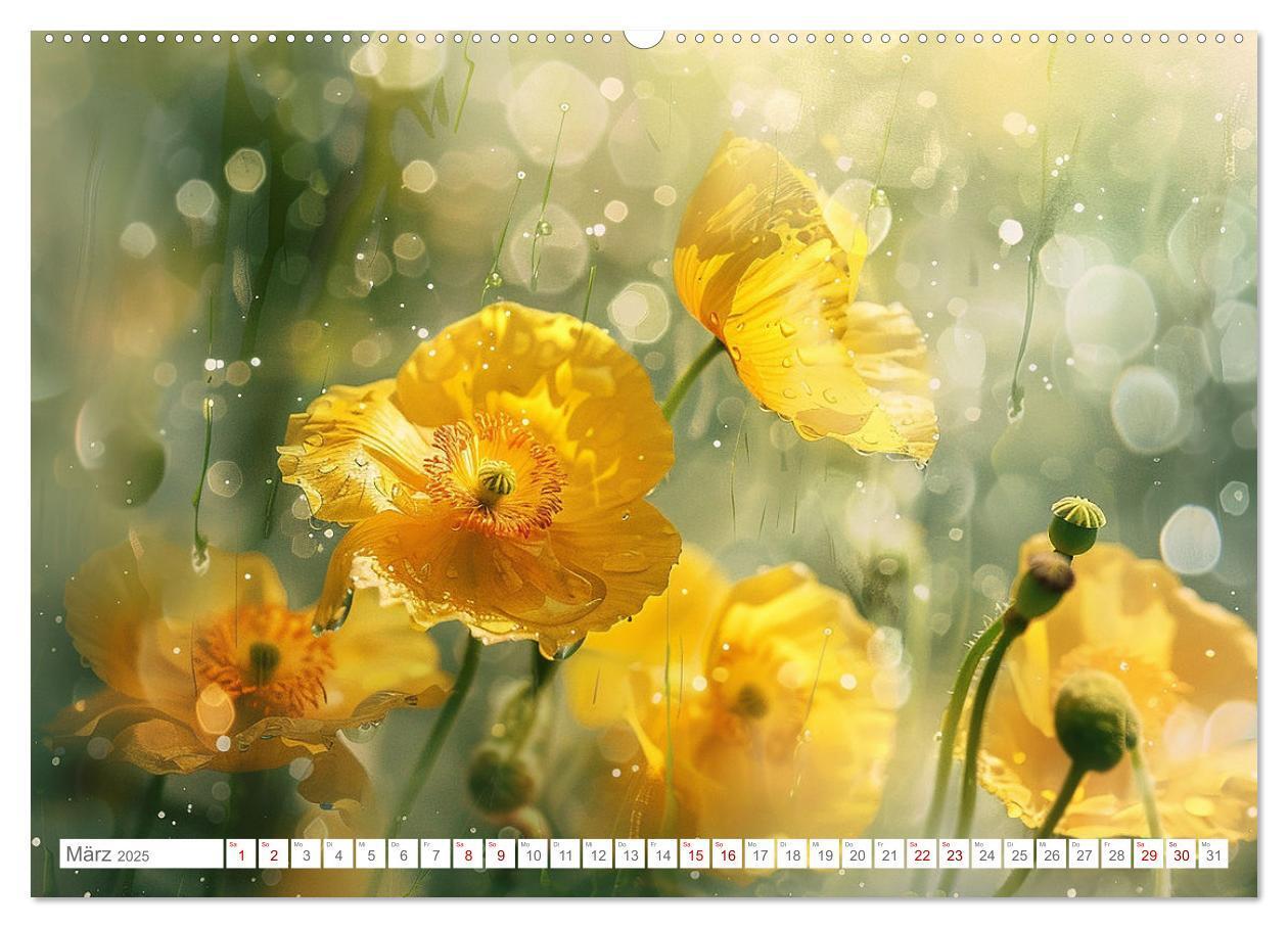 Bild: 9783383814655 | Bezaubernde Mohnblumen (hochwertiger Premium Wandkalender 2025 DIN...