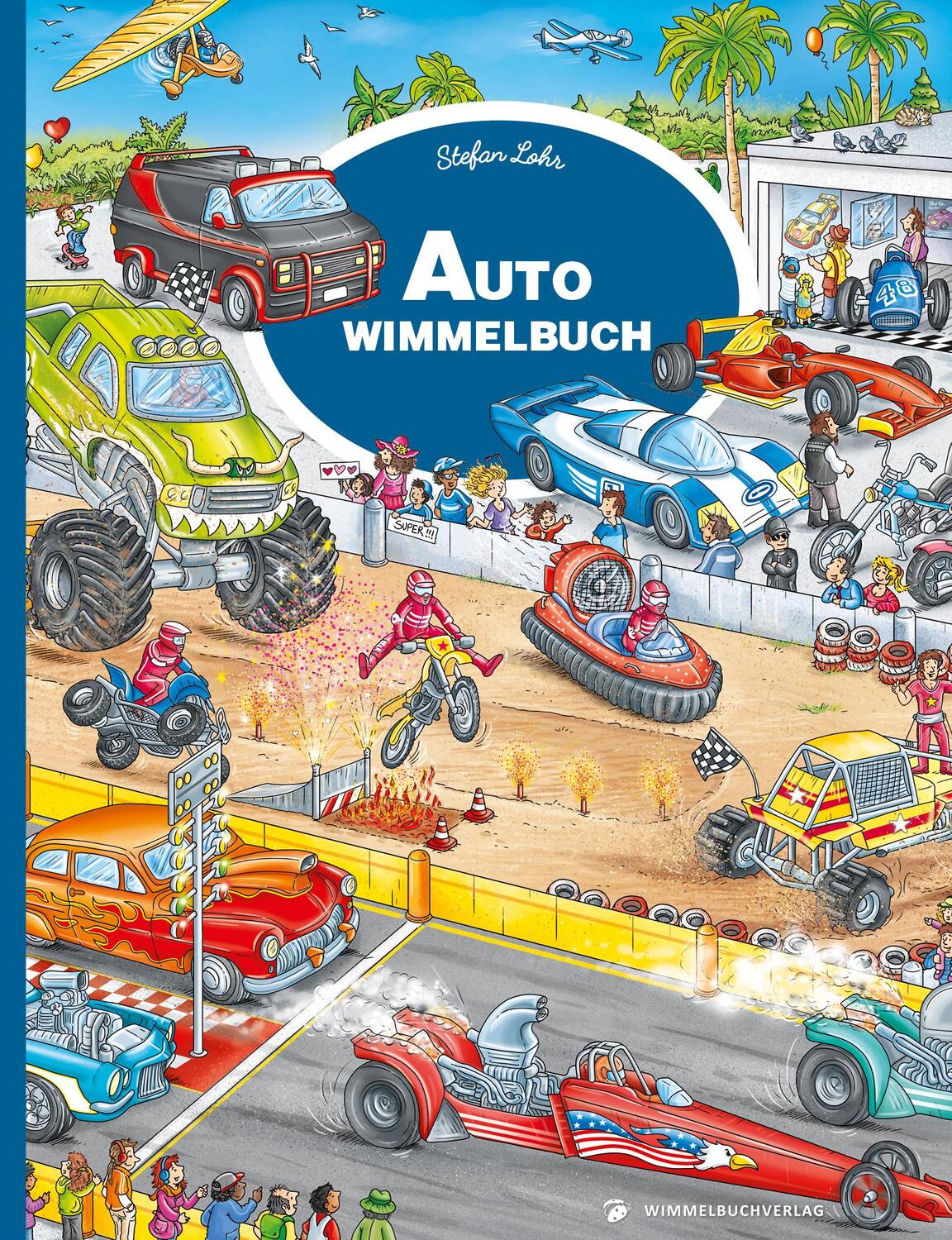 Cover: 9783948638108 | Auto Wimmelbuch | Kinderbücher ab 3 Jahre (Bilderbuch ab 2-4) | Buch