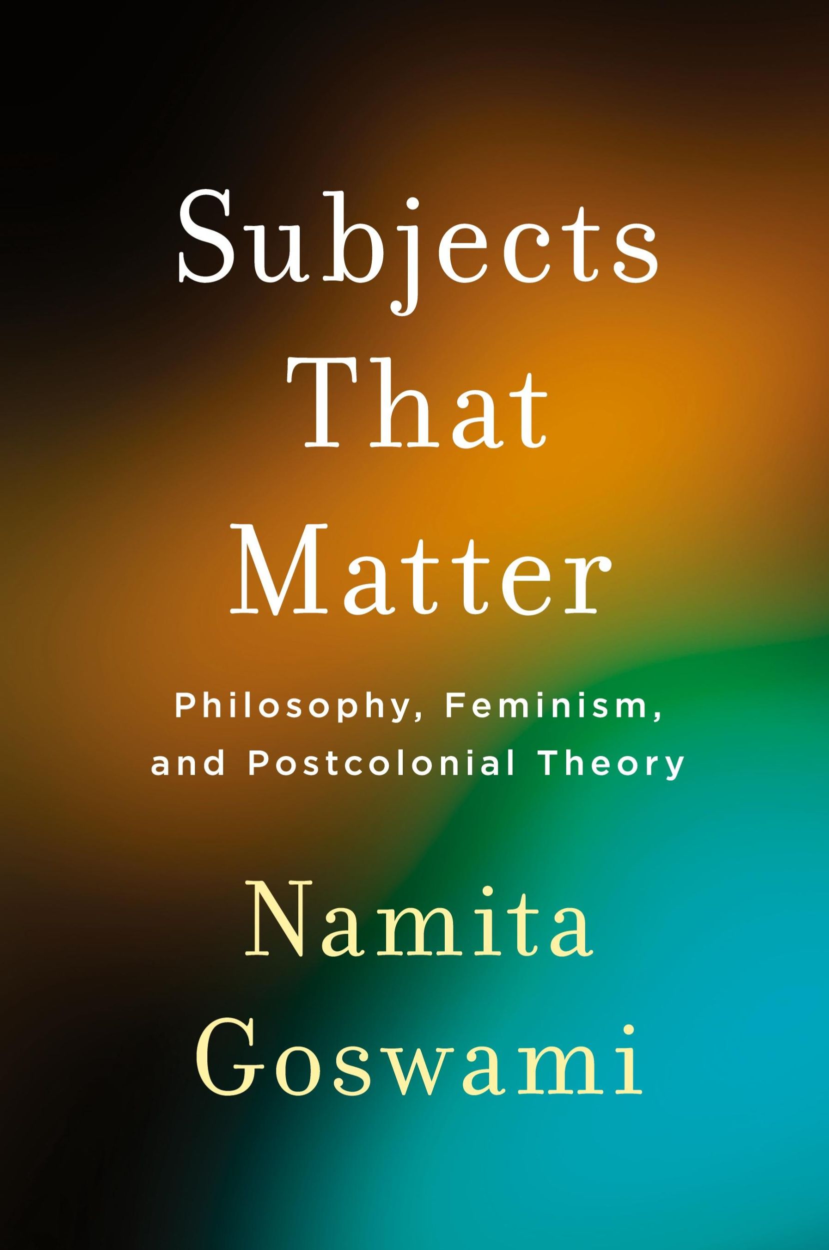 Cover: 9781438475660 | Subjects That Matter | Philosophy, Feminism, and Postcolonial Theory