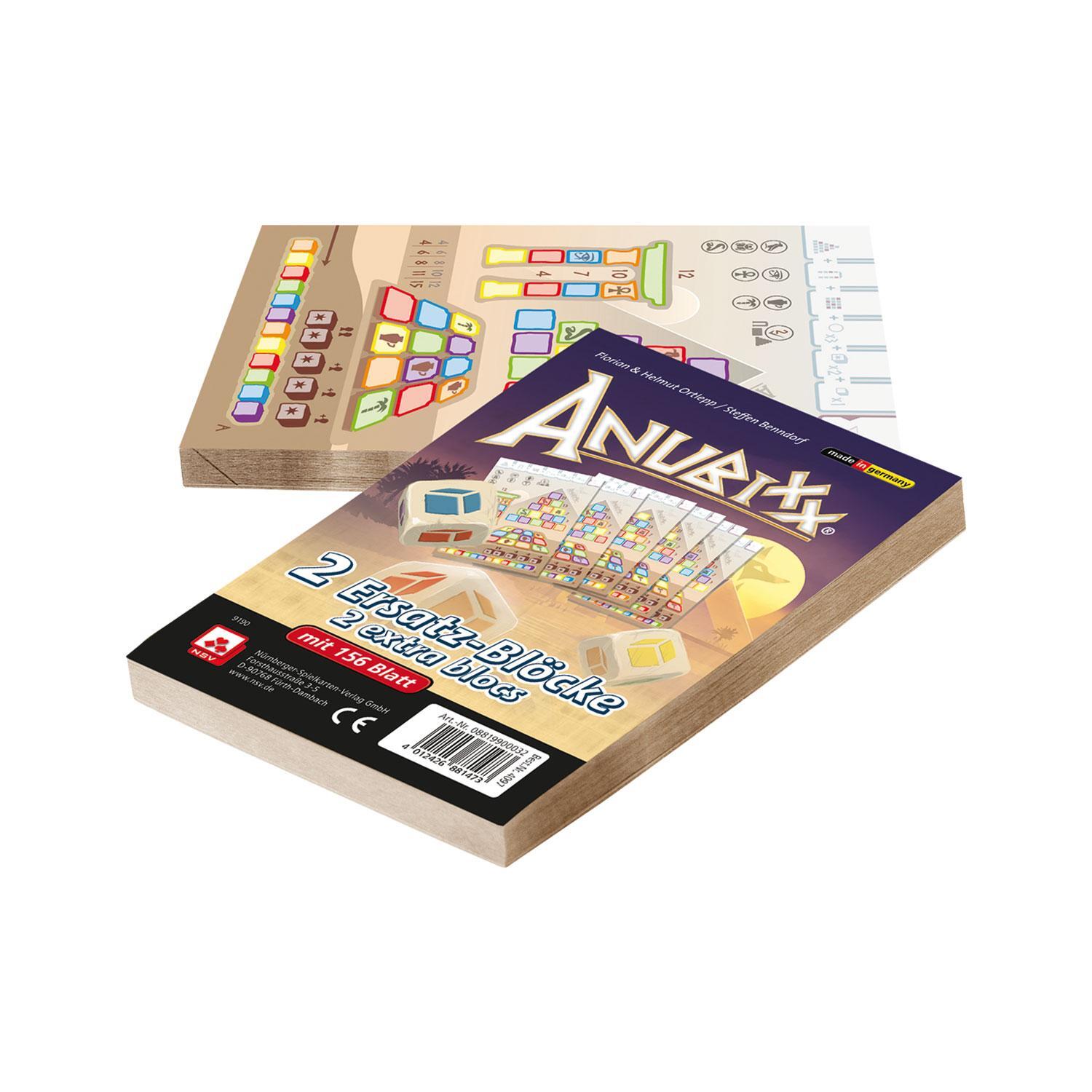 Cover: 4012426881473 | Anubixx- Ersatzblöcke (2er) | Steffen Benndorf | Spiel | 2 Bde/Tle