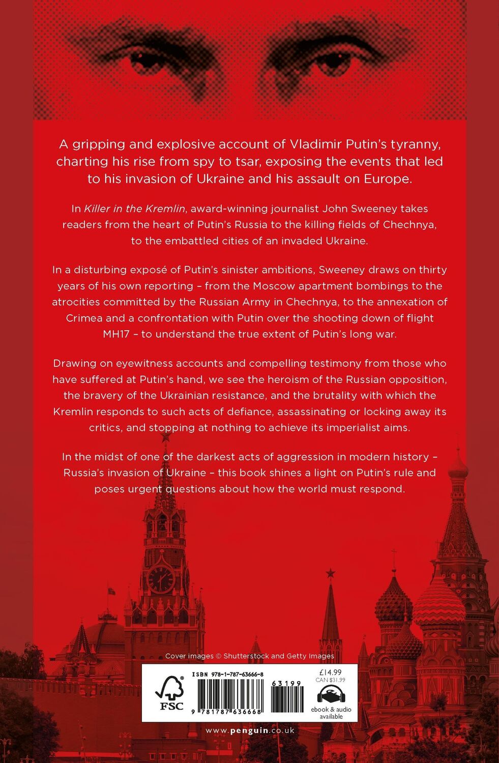 Rückseite: 9781787636668 | Killer in the Kremlin | John Sweeney | Taschenbuch | 304 S. | Englisch