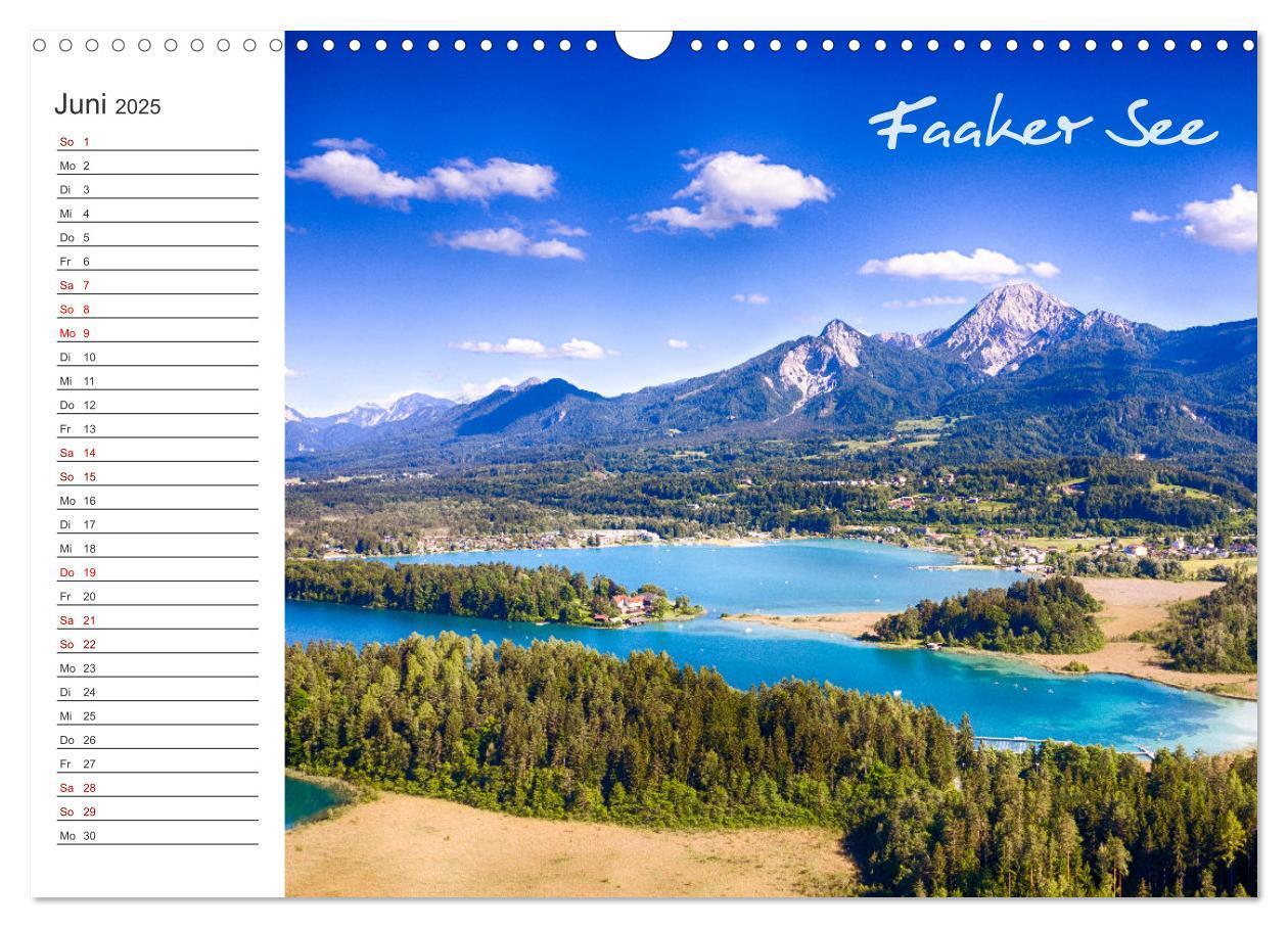 Bild: 9783435022939 | Wunderschönes Kärnten. Landschaft und Seen. (Wandkalender 2025 DIN...