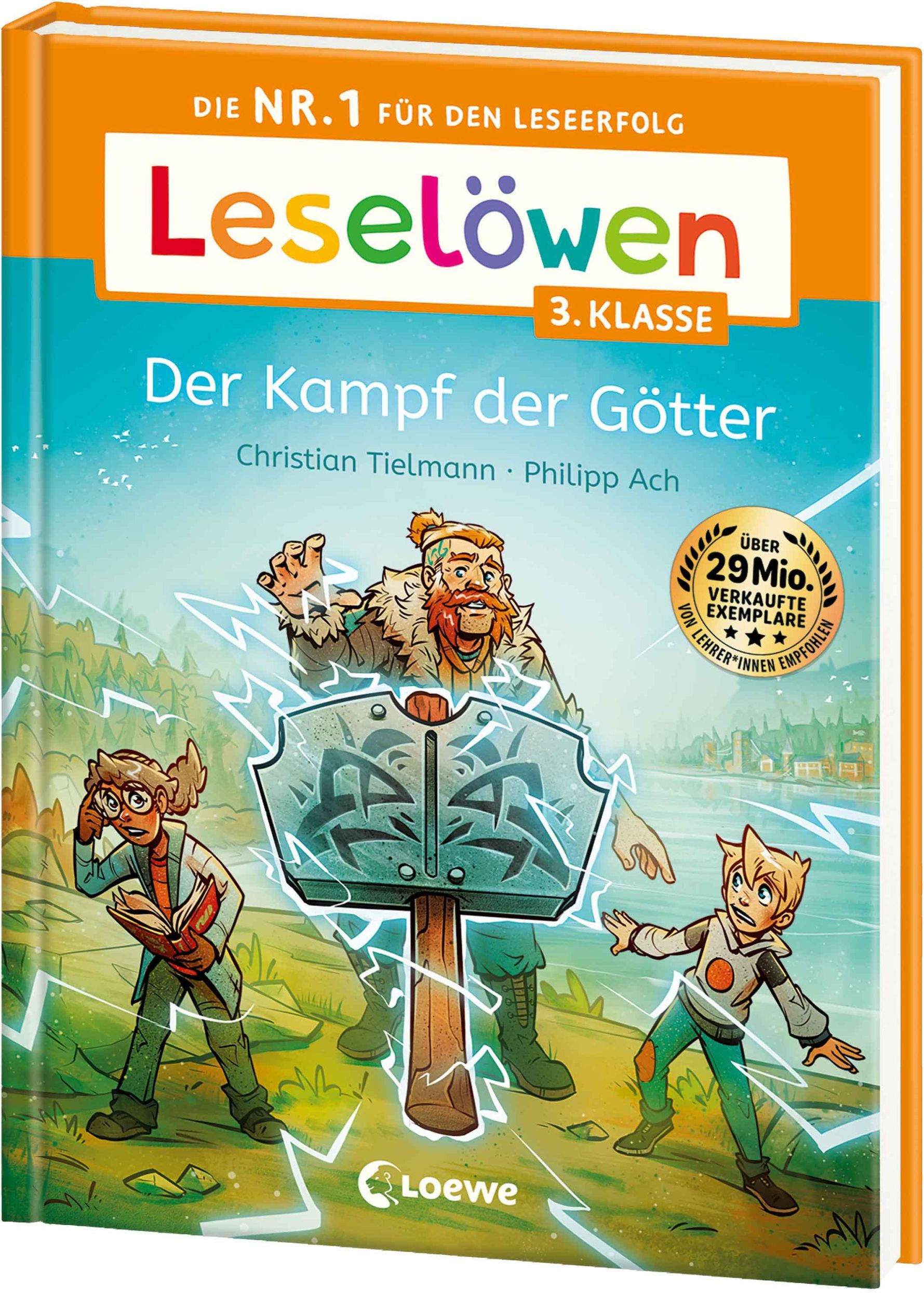 Cover: 9783743217874 | Leselöwen 3. Klasse - Der Kampf der Götter | Christian Tielmann | Buch