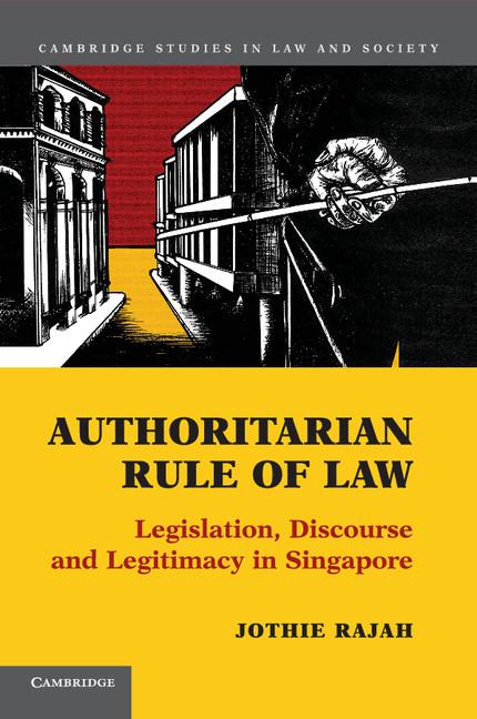 Cover: 9781107634169 | Authoritarian Rule of Law | Jothie Rajah | Taschenbuch | Englisch