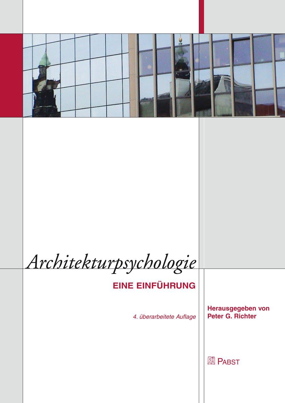 Cover: 9783899674491 | Architekturpsychologie | Eine Einführung | Peter G. Richter | Buch