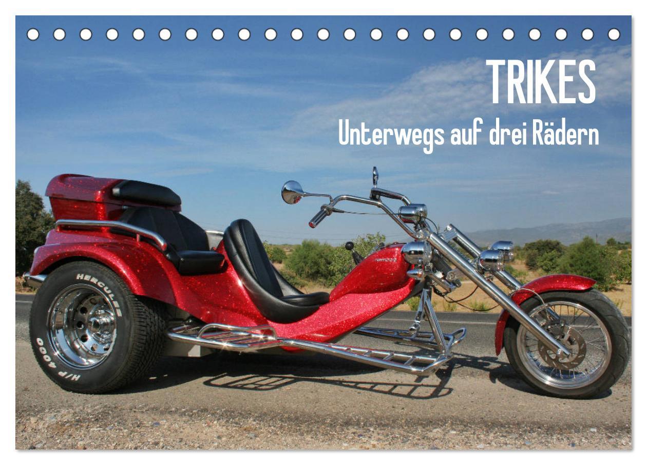 Cover: 9783435445370 | Trikes - Unterwegs auf drei Rädern (Tischkalender 2025 DIN A5...