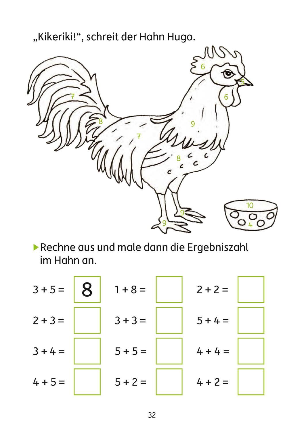 Bild: 9783881006514 | Mathe auf dem Bauernhof 1. Klasse | Ingrid Hauschka-Bohmann | Deutsch
