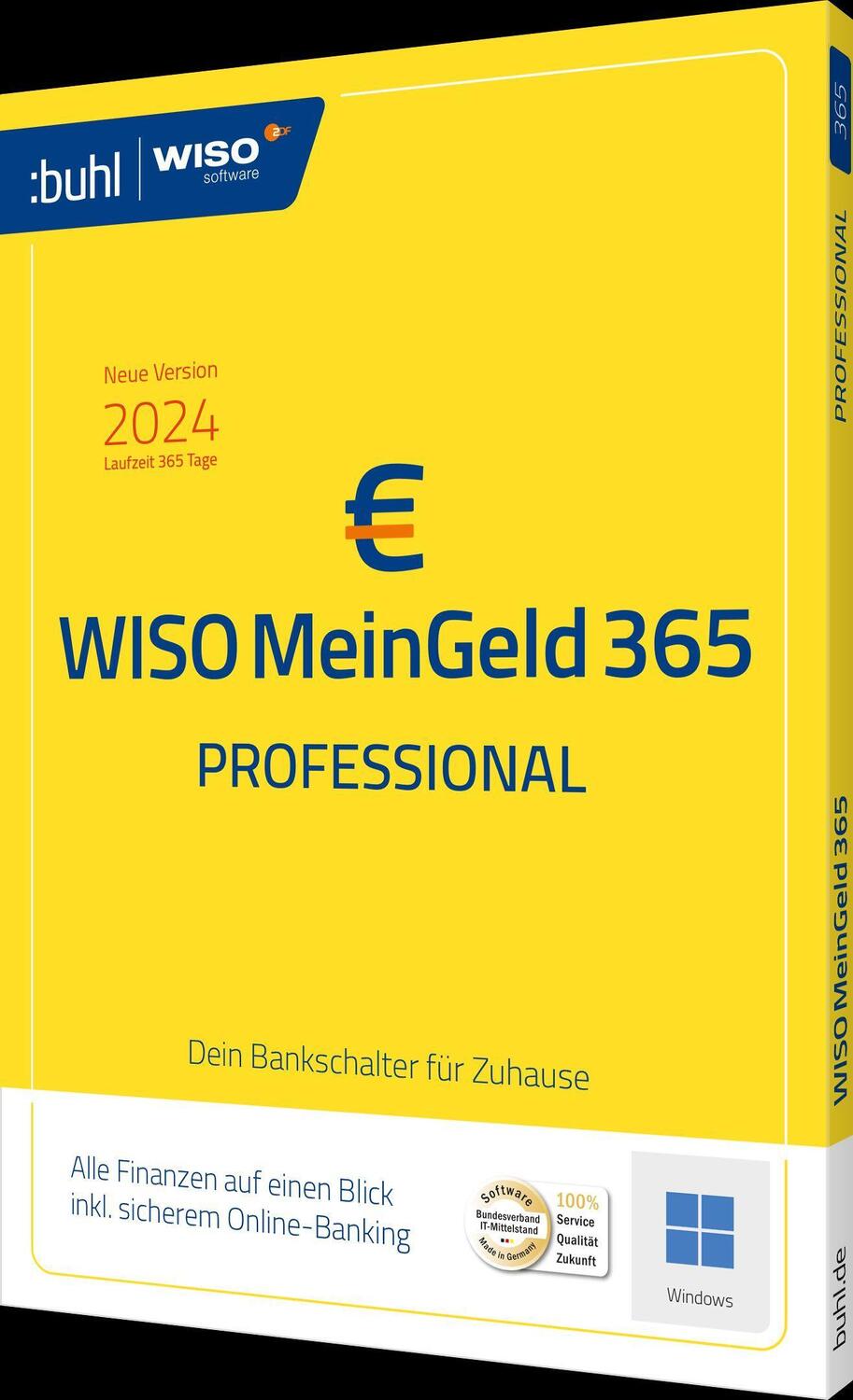 Bild: 4011282005146 | WISO Mein Geld Professional 365 | Buhl Data Service GmbH | CD-ROM